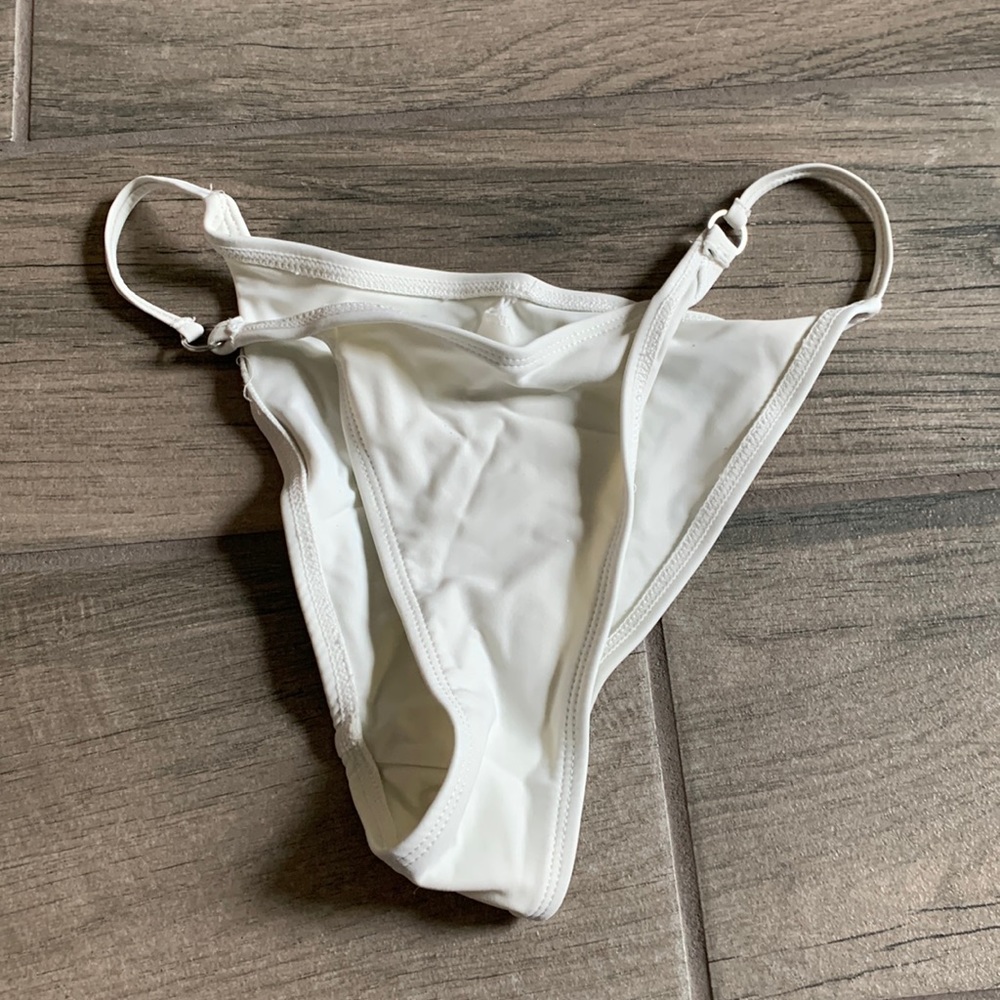 Ookioh ivory bikini bottom